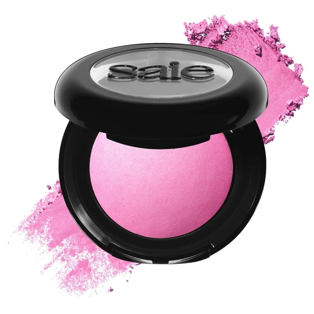 Colorete en polvo Saie SuperSuede Baked Bella, 3 ml, sin talco