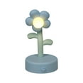 thumbnail image 2 of Small Flower Night Light, Decorative LED Table Lamp, Cute Portable Flower Lantern, Bedroom Office Dorm Decor, Touch Sensor Button, Battery Powered Mood Light, 2 of 7
