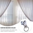 thumbnail image 2 of rodillos para riel de cortina, poleas metálicas para cortinas, accesorios de repuesto para cortinas, rodillos para riel de cortina de techo, accesorios para riel de cortina, 2 of 8