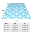 thumbnail image 3 of Salouo Skating Poodle Fun Print Bed Blankets,Flannel Blanket Comfortable Air Conditioning Blanket Lightweight Blanket for Sofa Bed Travel & Couch -60"x50", 3 of 8