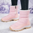 thumbnail image 2 of Daznico Warm Snow Boots for Women Ladies Warm Booties Ankle Boots Shoes Cotton Warm Boots Winter Boots,Size 8, 2 of 7
