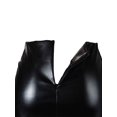 thumbnail image 6 of DYMADE Women High Waist Sexy PU Imitation Leather Slim Fit Skirt, 6 of 6