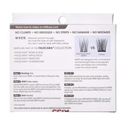 KISS FALSCARA Collection DIY Eyelash Extensions Multipack, Lengthening Wisps, 24 Ct.