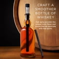 thumbnail image 3 of Viski Liquor Aging Kit, Charred American Oak Wood Sticks and Stopper Pourer, 3 of 10
