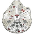 thumbnail image 1 of Han Solo'S Millennium Falcon Area Rug For Living Room | 59 X 79 Inches, 1 of 6