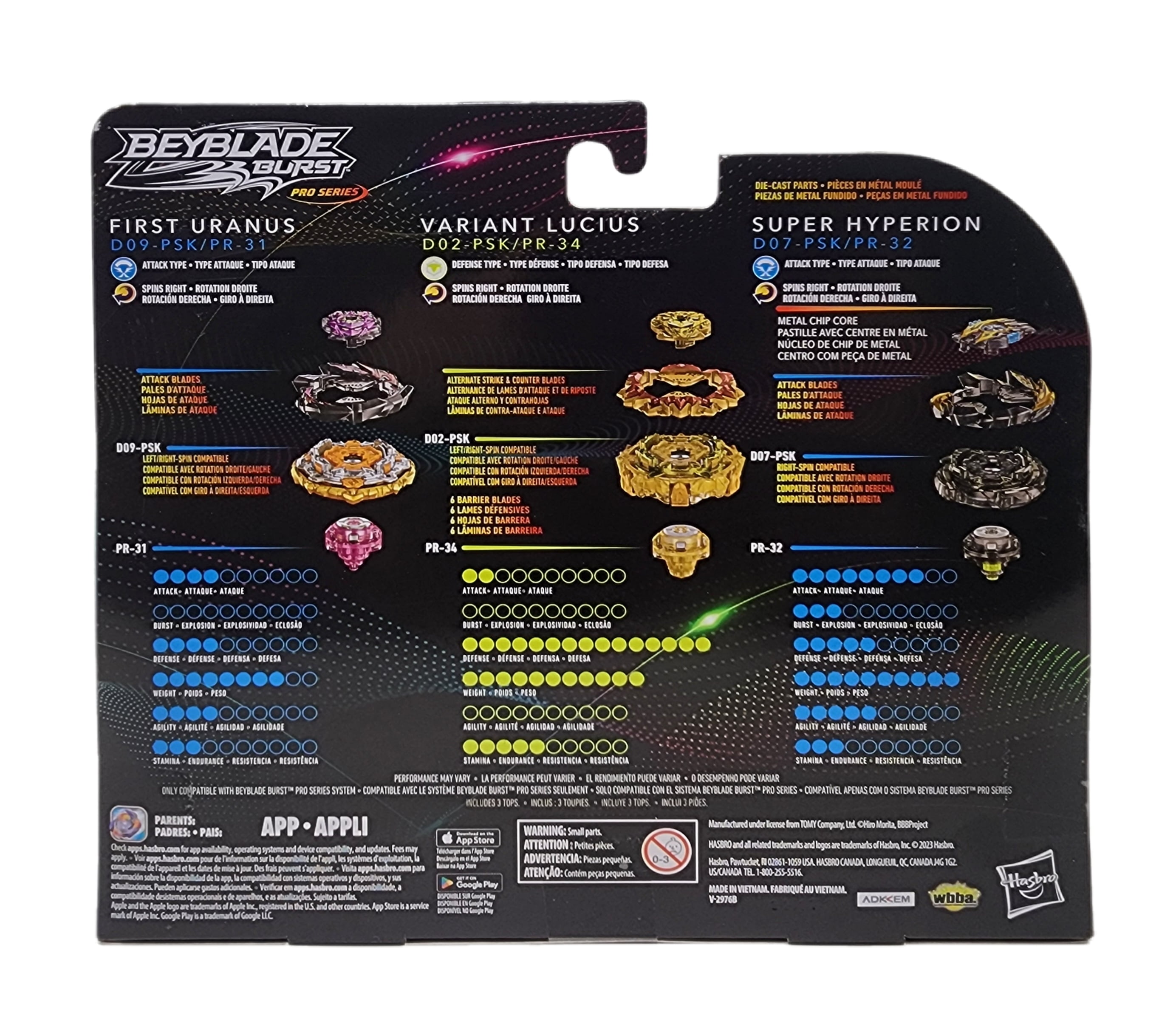 Beyblade - Brandclub - Beyblade Burst Pro Series Triple Threat