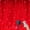 Red, variant on Solar Curtain Lights, 3m x 3m 300 LED Outdoor Waterfall Lights with Remote & Timer, 8 Modes Cuttable, IP65 Waterproof for Garden, Gazebo, Wedding, Party Decor