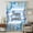 SkyBlue, variant on Summer Ocean Sheer Curtains 108" Extra Long for Living Room, Blue Coastal Starfish Seashell Conch Plaid Light Filtering Privacy Drapes, Semi Sheer Window Treatment for Floor to Ceiling Window