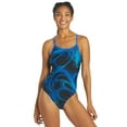 thumbnail image 5 of Sporti Light Wave Thin Strap One Piece Swimsuit, High Cut, Unpadded, Athletic (Women’s), 5 of 11
