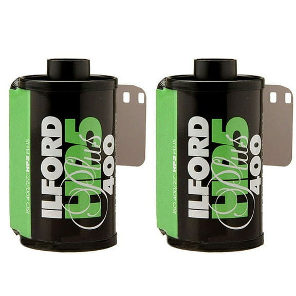 2 Rolls Ilford HP5 Plus 135-24 Exp. Black & White Print 35mm Film, 1700646