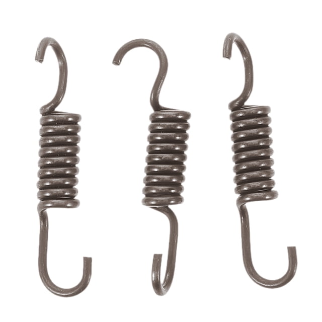 Miangastore 3pcs Trolling Motor Foot Pedal Tray Motorcycle Clutch Springs Metal Light Brown For Enhanced Riding Experience