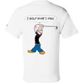 thumbnail image 5 of Popeye Golf Men's I Golf What I Y'am Print T-Shirt Medium, White, 5 of 5