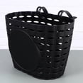 thumbnail image 2 of CHICHUMID Kids Bike Basket for Handlebar Plastic Black Scratch Resistant 2 Pcs, 2 of 8