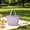 Purple-PP, variant on MMJ Mesh Beach Bag Portable Shoulder Tote 16.14x6.69x10.63in Small Folding Shopping Bag Travel Storage