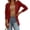 Wine, variant on Women's Business Blazer Plus Size Solid Color Long Sleeve Notched Lapel Open Front With Pocket Lining