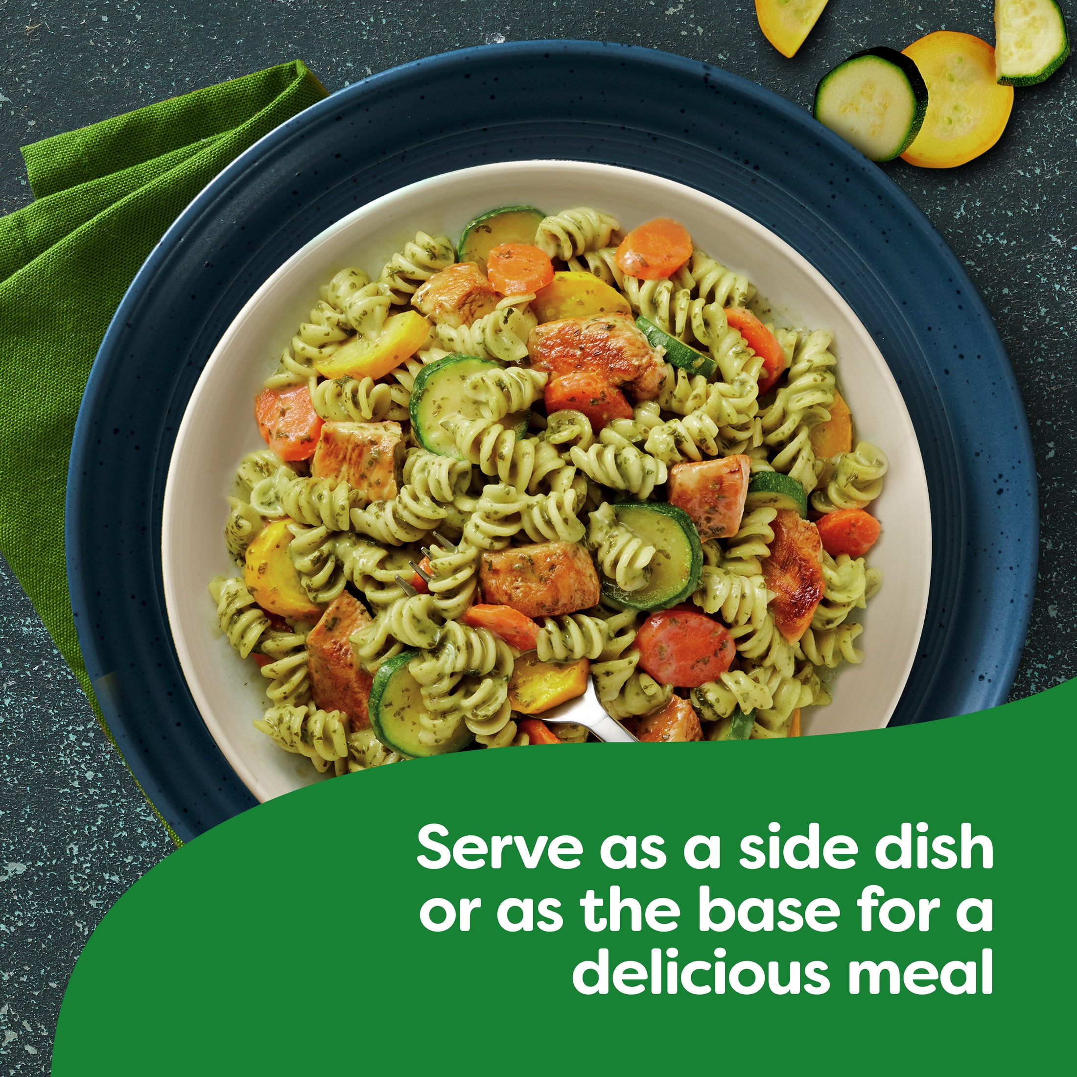 (8 pack) Knorr Pasta Side Dish Creamy Pesto 4.1 oz