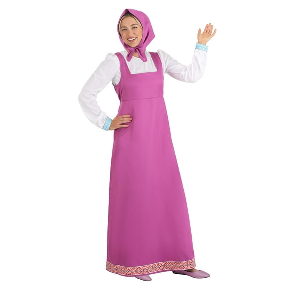 Adult Masha and the Bear Masha Costume