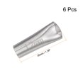 thumbnail image 2 of Uxcell 6Pack Caulking Nozzles, 12mm Width Stainless Steel Reusable Caulk Nozzle Tool, 2 of 5