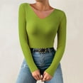 thumbnail image 2 of Fall Outfits for Women 2026 Long Sleeve Warm and cozy all through autumn and winter One Size Multi-color Fall Top, 2 of 4