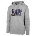 thumbnail image 2 of Men's '47 Gray Baltimore Ravens Regional Headline Pullover Hoodie, 2 of 3