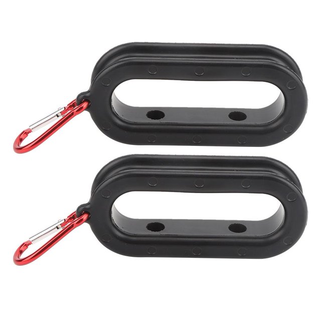 Fdit Rubber/Aluminum Alloy Black Red Button Bottom Hanging Fishing Cable Puller Tool Accessory,Bottom Hanging Fishing Cable Puller,Fishing Cable Puller
