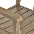 thumbnail image 6 of GDF Studio Brigitte Outdoor Acacia Wood 9 Piece Expandable Dining Set, Gray, 6 of 8