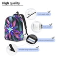 thumbnail image 4 of Yiaed Colored Abstract Print Backpack, Premium Laptop Backpack, Travel Backpack for Women, Lightweight Backpacks, Comfortable Back Pack-Medium, 4 of 5