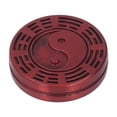 thumbnail image 2 of Haptic Coin, Mellow Unique Pattern Ergonomic Metal Push Slider Coin Toy  For Office Work Blue,Red, 2 of 8