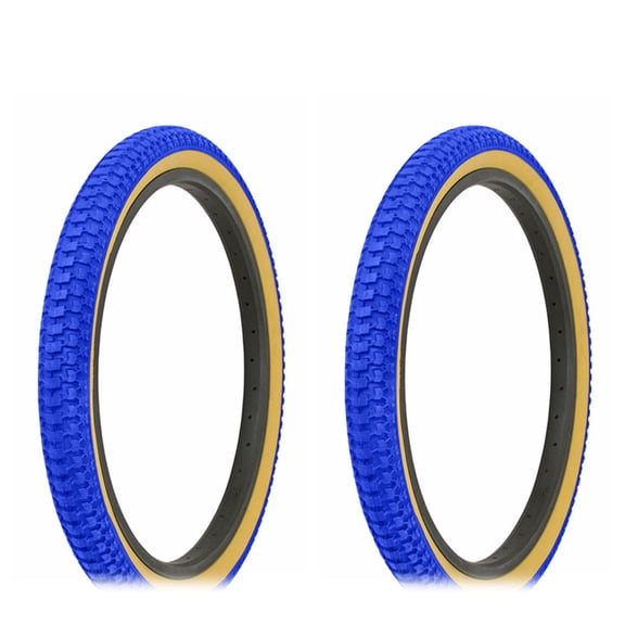 Two Tire 20 x 2.125 Blue/Gum Side Wall HF-148.