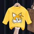 thumbnail image 4 of Camisetas estampadas de Sonics, cuello redondo, mangas largas, figuras de anime para niños, camisetas para niños, ropa de moda para niños y niñas con estampados, 4 of 5