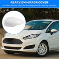 thumbnail image 4 of 1Pcs White Rearview Side View Mirror Replacement Cover Cap Case Shell For Ford For Fiesta 2008 2009, 4 of 5