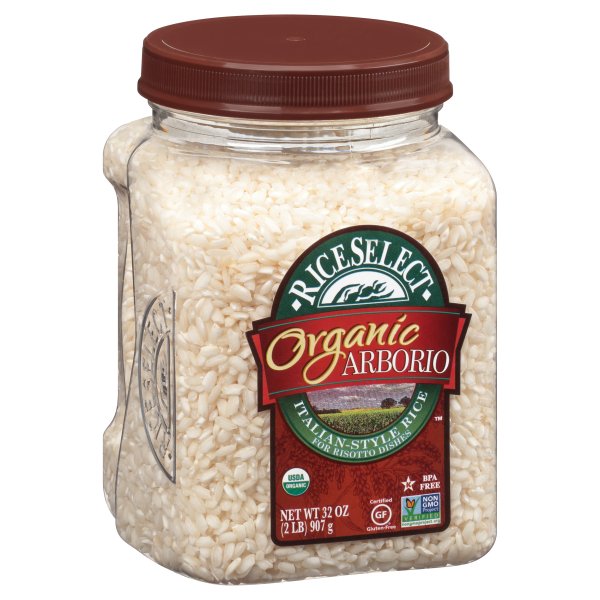 RiceSelect® Organic Arborio ItalianStyle Rice 32 oz. Jar