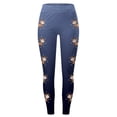 thumbnail image 3 of MKLEKYY Leggings deportivos para mujer Leggings con estampado navideño para mujer Leggings deportivos para ejercicio físico Pantalones de yoga 93, 3 of 4