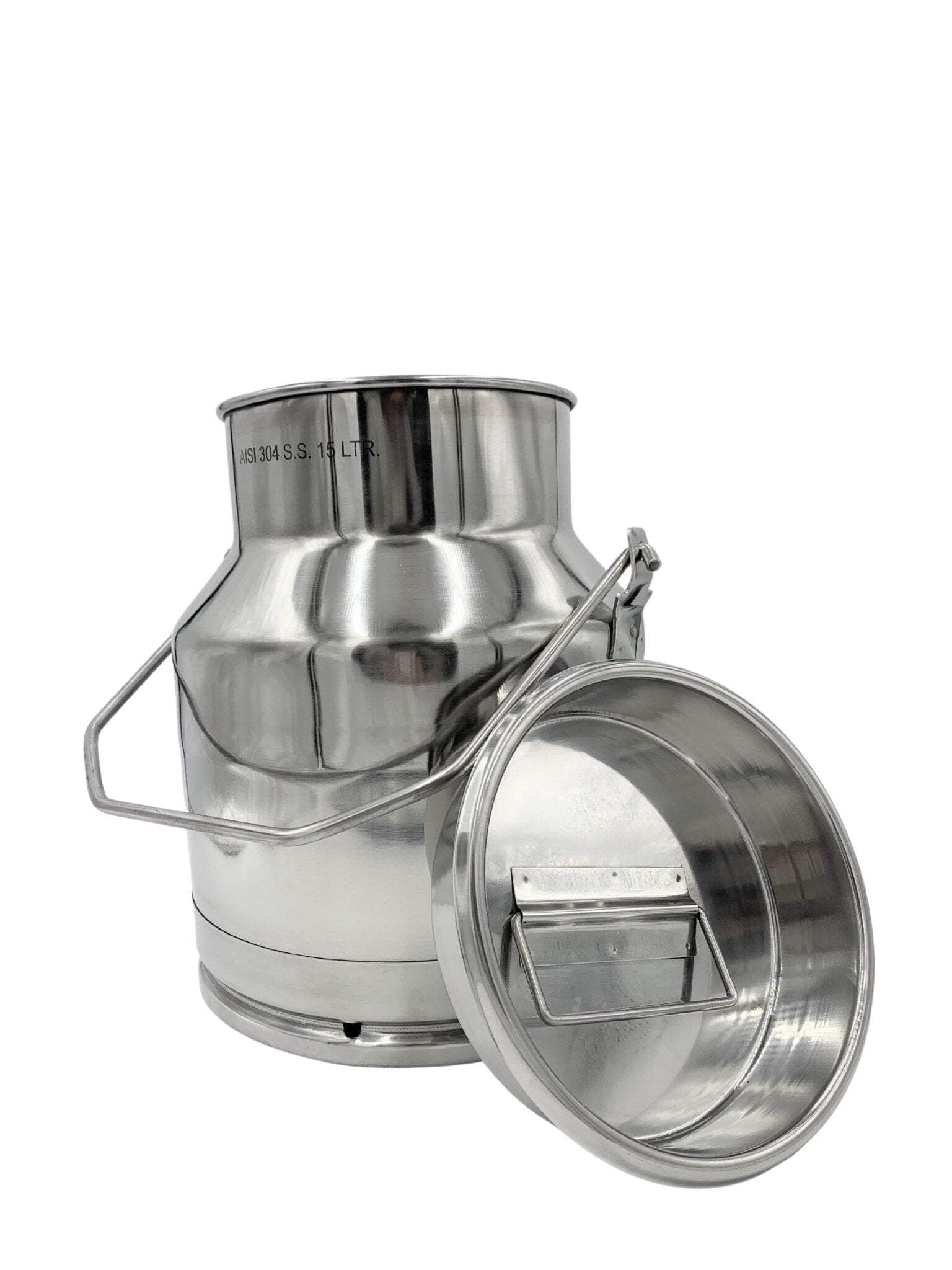 MilkMeister Milk Tote Seamless Construction Stainless Steel
