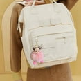 thumbnail image 5 of shyuyusa Cute Fur Puffy Baby Doll Keychain Keyring Bag Pendant Home Decoration Holiday Party Gift Key Chain Backpack Pendant Key Fob Car Pendant, 5 of 7