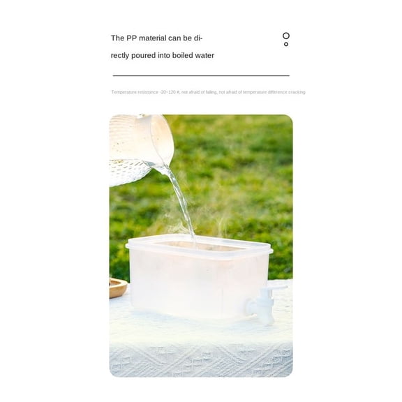 5L Cold Water Kettle with Faucet Refrigerator Cool Bucket Lemonade Bottle Beverage Dispenser Drinkware