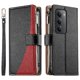 thumbnail image 1 of Funda cartera GANGXUN para Xiaomi Redmi 15 5G , cuero PU con tarjetero, cremallera, correa de mano, soporte y protección 721°, 1 of 6