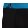 thumbnail image 3 of Calzoncillos tipo bóxer adidas Performance para niños y niños (paquete de 4), azul solar, 3 of 8