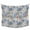 Blue, variant on Blue Pink Spring Floral Small Tapestry for Bedroom Wall Hanging Tapestry, Vintage Summer Botanical Ceiling Backdrop Tapestries Poster Blanket Wall Decor for Teens Room Living Room Dorm 23" x 28"