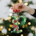 thumbnail image 4 of Adornos para árbol de Navidad, 26 letras, Navidad, acrílico, 1 adorno para árbol de Navidad, 4 of 5