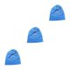 thumbnail image 4 of Gorro artesanal de punto Minnieouse Cómodo Adorno para la cabeza Azul Lago, 4 of 6