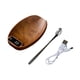 thumbnail image 4 of Báscula de cocina digital, báscula práctica para café, báscula electrónica para té para oficina, Marrón, 4 of 9