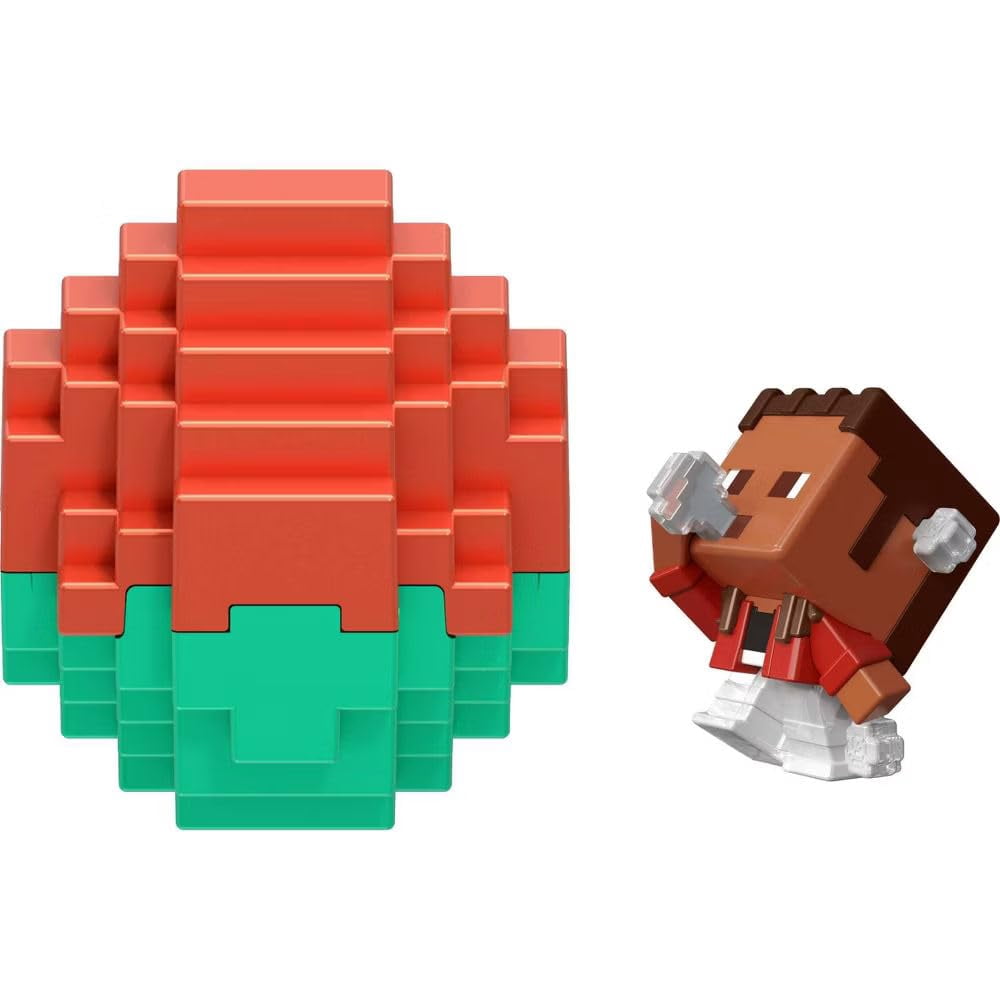 Mattel Minecraft Mini Figures, Spawn Egg Blind Box, Bundle of 3, Ages 6+ HXT64-956G