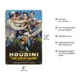 thumbnail image 2 of Harry Houdini in The Grim Game - Vintage Film Movie Poster c.1919 - 8 x 12 inch Vintage Wood Art Sign, 2 of 4