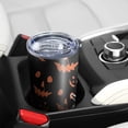 thumbnail image 5 of 20oz Tumblers Witch Pumpkin Halloween Pattern Stainless Steel Vacuum Insulated Double Wall Travel Tumbler Cups Mug with Lid and Straw,Cleaning Brush for Cold & Hot Drinks, 5 of 7