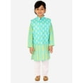 thumbnail image 2 of Ahhaaaa Kids Ethnic Cotton Kurta Pyjama with Waistcoat Set for Boys, 2 of 21