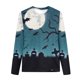 thumbnail image 4 of Ichuanyi liquidación de la moda mujer casualidad casual halloween halloween impreso cuello redondo de camiseta suelta blusa blusa ICHUANYI WER202308216180, 4 of 5