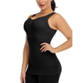 thumbnail image 4 of SAYFUT Women's Compression Shapewear Waist Trainer Slimming Vest with Built in Removable Bra Pads Tank Top Body Shaper, 4 of 7