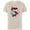 Natural, variant on Mickey Mouse Minnie Mouse Love Forever Valentine’s - Short Sleeve Cotton T-Shirt for Adults - Customized-Natural