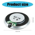 thumbnail image 5 of ROZYARD 2PCS 28mm Magnetic Speakers 8Ohm 1W Loudspeaker Clear Highs and Rich Lows Horn, 5 of 9